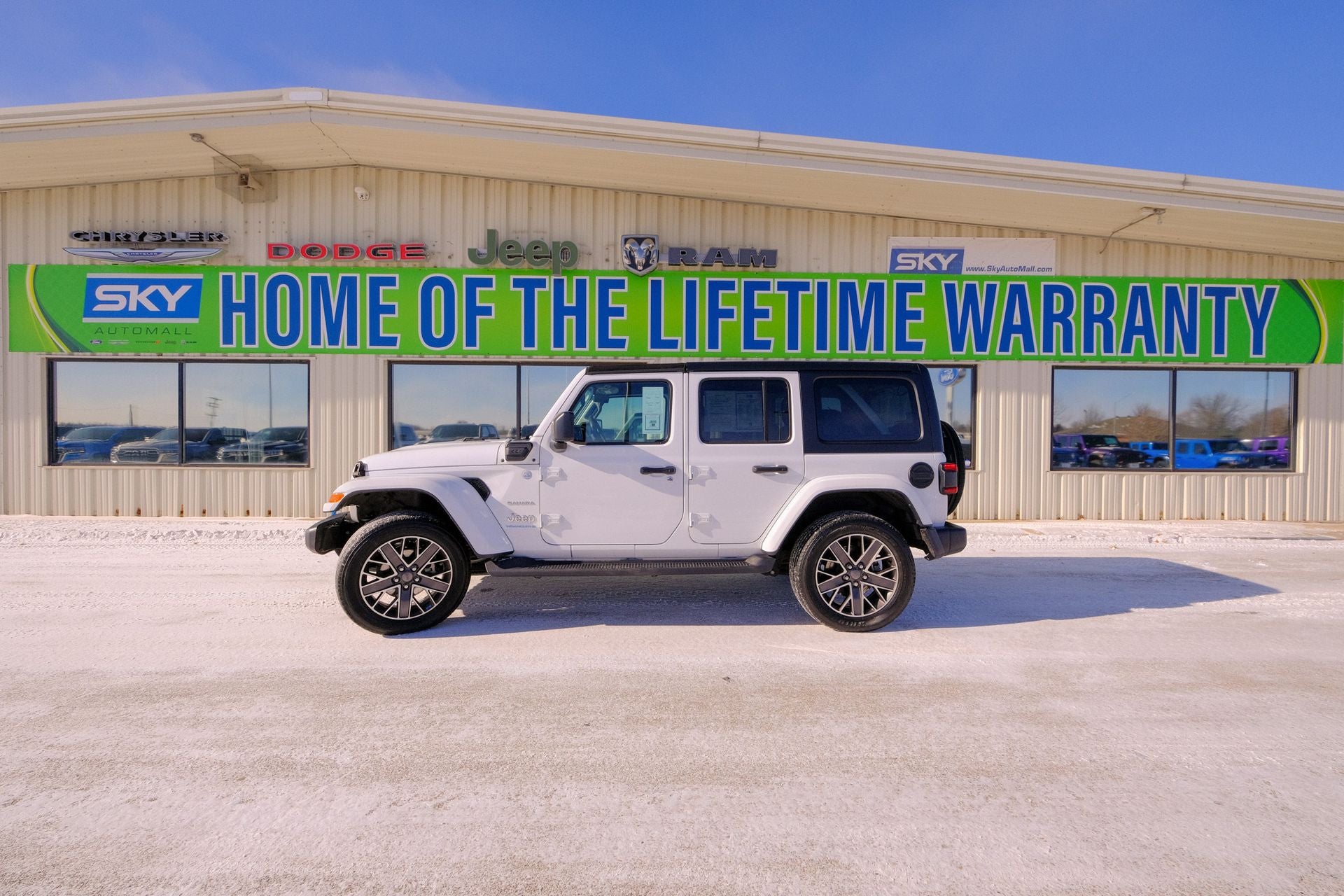 2023 Jeep Wrangler 4xe — rear three-quarter view