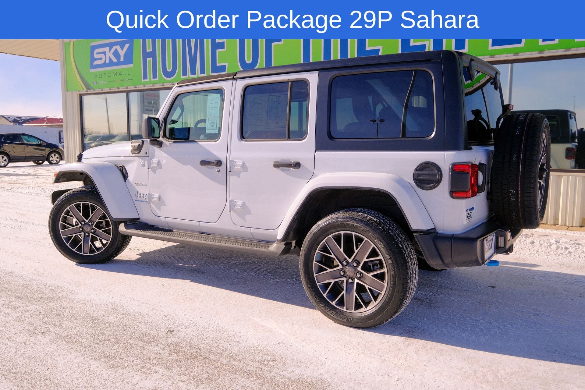 2023 Jeep Wrangler 4xe — interior view
