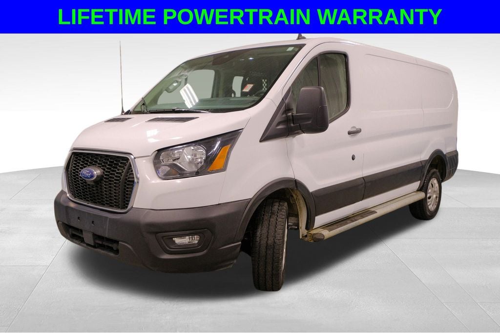 2024 Ford Transit-250 Base in Oxford White — front three-quarter view
