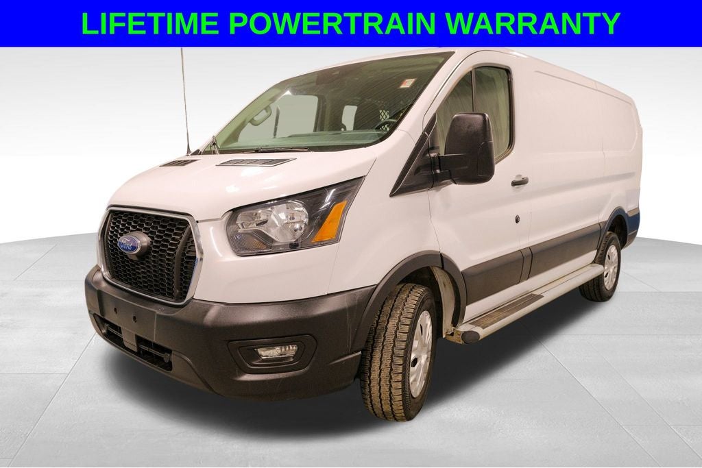 2024 Ford Transit-250 Base in Oxford White — front three-quarter view