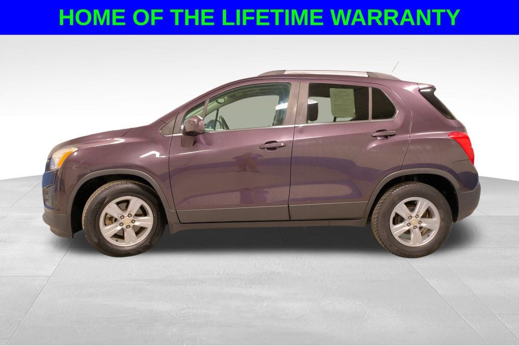 2016 Chevrolet Trax — rear three-quarter view