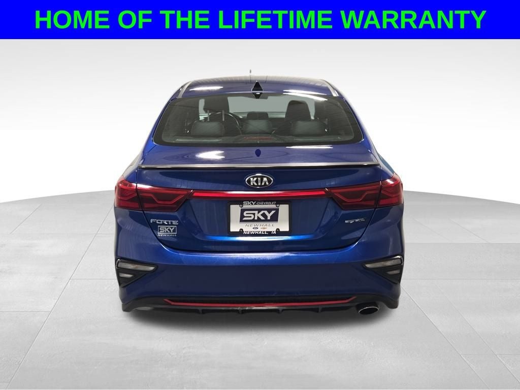 2020 Kia Forte — rear three-quarter view