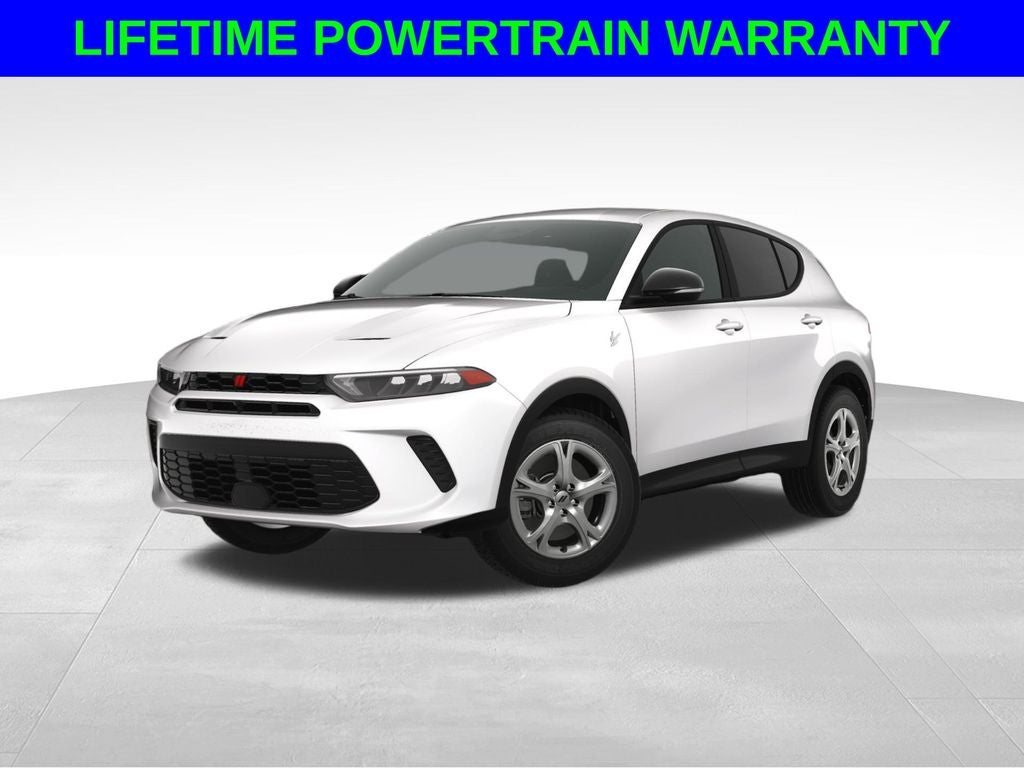 2025 Dodge Hornet GT in Q Ball — front three-quarter view